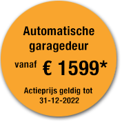 Label jaaractie 2022 garagedeur Hormann Label jaaractie 2022 garagedeur Hormann