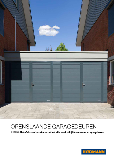 Openslaande garagedeuren